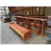 Image 2 : 4 BAYS OF REDIRACK INDUSTRIAL PALLET RACKING INCLUDING 5 - 14' X 42" UPRIGHTS AND 24 - 9' X 4"