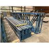 Image 2 : 4 BAYS OF MASTORAK INDUSTRIAL PALLET RACKING INCLUDING 5 - 15' X 42" UPRIGHTS AND 16 - 14'6" X 6.5"