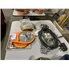 Image 3 : LOT OF ASSORTED SAW BLADES, ELECTRICAL CABLE AND SAFETY CABLE STRAPS