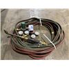 Image 2 : VICTOR GAS CUTTER WITH REGULATORS, HOSE AND WAND (NO BOTTLE)