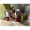 Image 2 : 4 ASSORTED FIRE EXTINGUISHERS