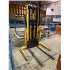 Image 2 : BIGJOE PDI-20-T9 108" SINGLE STAGE MAST 2000LBS CAPACITY 24V ELECTRIC WALK BEHIND LIFT TRUCK WITH