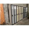 Image 2 : 3 METAL DOUBLE 2 DOOR PERSONAL LOCKER SYSTEM 6'H X 2'W X 18"D