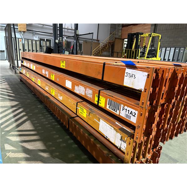 16 REDIRACK INDUSTRIAL PALLET RACKING 13'4