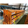 Image 2 : 16 REDIRACK INDUSTRIAL PALLET RACKING 13'4" X 5" CROSS BEAMS