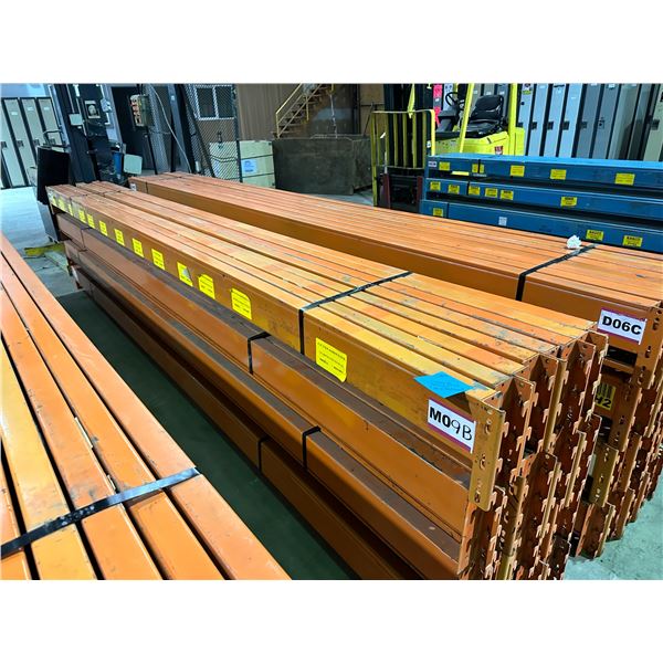 16 REDIRACK INDUSTRIAL PALLET RACKING 13'4