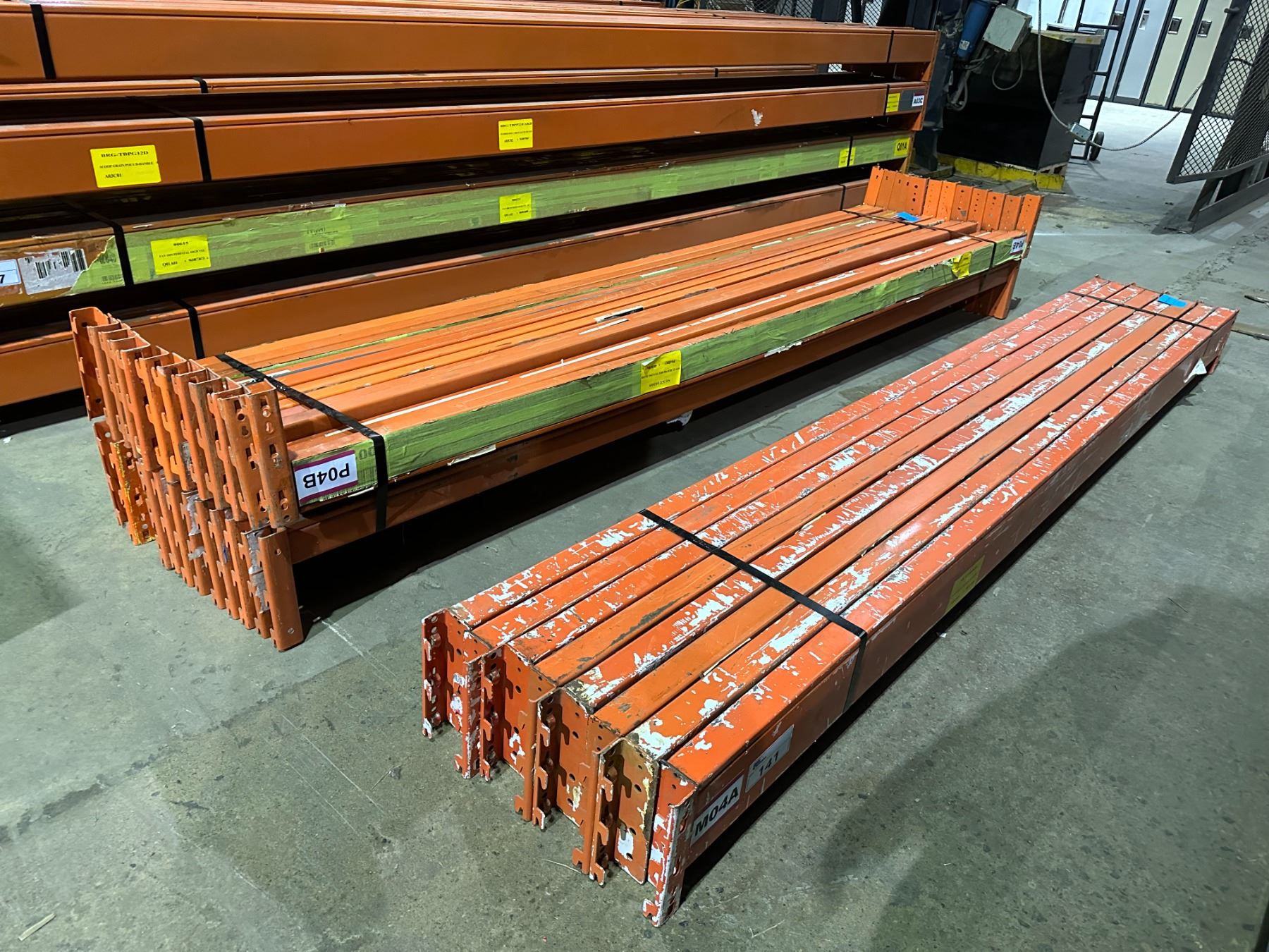 24 REDIRACK INDUSTRIAL PALLET RACKING 9' X 3