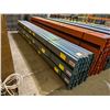 Image 1 : 24 REDIRACK INDUSTRIAL PALLET RACKING 13'4" X 5" CROSS BEAMS