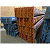 Image 2 : 16 REDIRACK INDUSTRIAL PALLET RACKING 13'4" X 5" CROSS BEAMS