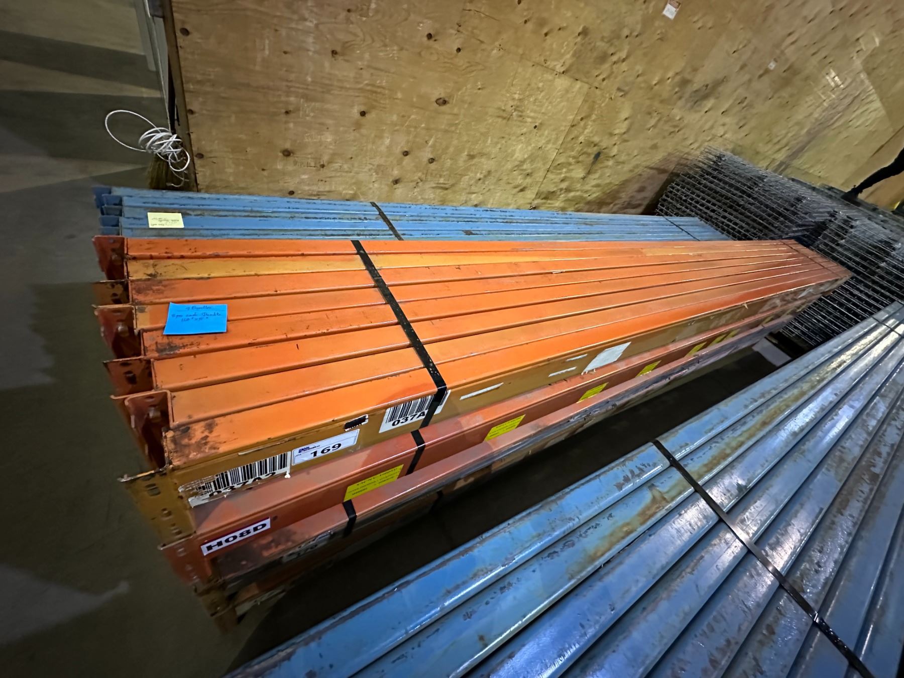 16 REDIRACK INDUSTRIAL PALLET RACKING 13'4