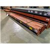 Image 2 : 8 REDIRACK INDUSTRIAL PALLET RACKING 13'4" X 5" CROSS BEAMS