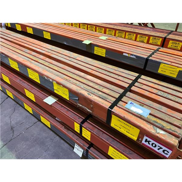 LOT OF 8 - 108  X 4  / 4.5  BEAMS