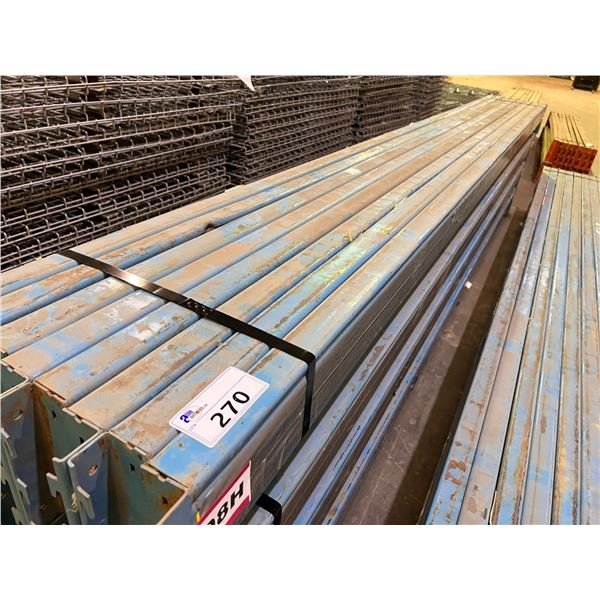 LOT OF 8 - 13.4' X 5" BEAMS