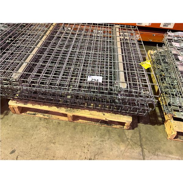 12 - 42" X 46" WIRE MESH DECKING
