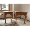 Image 4 : Wood Coffee Table, Oval End Table and 2 Rectangular End Tables