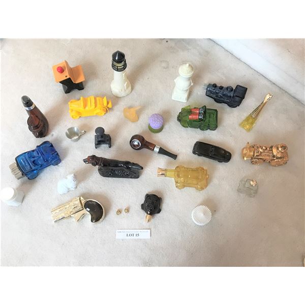 Large Asst of Vintage Avon Perfume Bottles