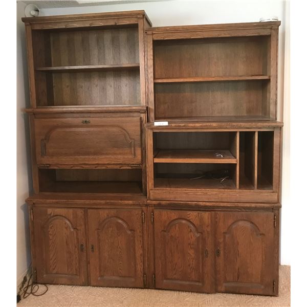 Solid Wood Oak Wall Cabinet