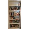Image 1 : 6 Shelf Bookcase with Assortment of Books