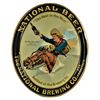 Image 1 : National Brewing Company Tin Serving Tray