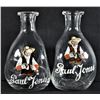Image 1 : Enamel Label Pinch Bottles for Paul Jones Whiskey