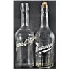 Image 1 : Enamel Label Back Bar Bottles for James E. Pepper