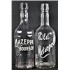 Image 1 : Enamel Label Back Bar Bottles for Mazeppa Bourbon