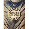 Image 8 : Tiger Chewing Tobacco Cardboard Lithograph Sign