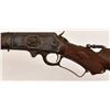 Image 4 : Engraved Marlin Lever Action Take Down Rifle.38-55