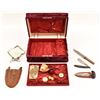 Image 1 : Parlor Box with Pipe Razor Knife & Push Dagger