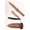 Image 3 : Parlor Box with Pipe Razor Knife & Push Dagger
