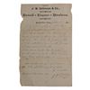 Image 1 : 1894 Spanish Fort, Texas Saloon Receipt