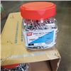 Image 2 : CASE OF 10 X 1 INCH SHEET METAL SCREWS