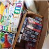 Image 9 : 2 LARGE BOXES OF NEW PENS, SCENTED CANDLES, PLASTIC BAG ROLL, CHALK BOARDS AND MORE