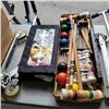 Image 1 : CROQUET SET WITH BOCCE BALL SET AND SCOOTER