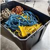 Image 3 : LARGE TOTE OF VARIOUS ROPE