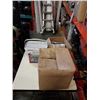 Image 1 : TUB OF ASPHALT EPOXY, BAXTER POWDER AND ECONOFIL POWDER