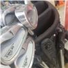 Image 5 : GOLF BAG WITH LEFT AND RIGHT HANDED INFINITI, TPS POWER BUILT, LYNX, TAYLOR MADE AND OTHER GOLF CLUB