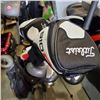 Image 8 : GOLF BAG WITH LEFT AND RIGHT HANDED INFINITI, TPS POWER BUILT, LYNX, TAYLOR MADE AND OTHER GOLF CLUB
