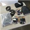 Image 1 : 3 NEW PAIRS OF BMX PEGS WITH 2 NEW RSISTANCE BAND SETS AND PORTABLE JUMP PACK