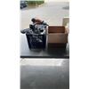 Image 1 : CRATE AND BOX OF AIR TOOLS AND POWER TOOL AS FOUND