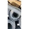 Image 2 : 2 ROLLS OF MESH 54" TALL FENCING VARYING LENGTHS