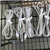 Image 3 : 6 AS NEW TYPE C TO APPLE IPHONE FAST CHARGE CORDS AND 2 WALL CHARGING BLOCKS