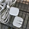 Image 4 : 6 AS NEW TYPE C TO APPLE IPHONE FAST CHARGE CORDS AND 2 WALL CHARGING BLOCKS