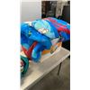 Image 2 : TOY STORY AND BUZZ LIGHTYEAR BEDDING - 4 PILLOWCASES, SHEETS, BLANKET, MAT AND 2 COMFORTERS AND SUPE