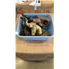 Image 1 : BIN OF ELEPHANT FIGURES