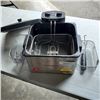 Image 1 : HAMILTON BEACH DOUBLE BASKET DEEP FRYER