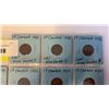 Image 2 : CANADIAN CENTS - 1936 LAST GEORGE V, 1937 FIRST GEORGE VI (19 COINS)