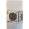 Image 2 : 3 CANADIAN DOLLARS - 1970 MANITOBA CENTENNIAL, 1971 BC CENTENNIAL, 1973 PEI CENTENNIAL