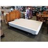 Image 1 : QUEENSIZE HEADBOARD WITH ROLLER FRAME AND KINGSDOWN BOX SPRING