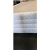 Image 4 : QUEENSIZE HEADBOARD WITH ROLLER FRAME AND KINGSDOWN BOX SPRING